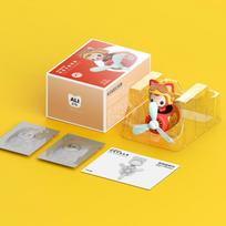 72KM Car Air Freshener Ali The Fox Auto Accessories Interior PerfumePilot Rotating Propeller Outlet Fragrance Magnetic Ali Fox
