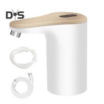 1 komplektas vandens butelio siurblys USB įkrovimo vandens butelio dozatorius Saugus Patogus elektrinis vandens balionėlio siurblys namams auksinė