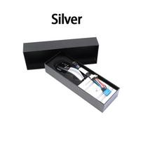 Automobilio LED rankenos pavarų perjungimo rankenėlės svirties svirties galvutės keitimas BMW X5 E53 3.0i 4.4i 4.6is 4.8is 3.0d sidabras
