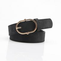 New Belts For Women Simple Leather Gold Buckle Matte Belt Female Jeans Dress Pants Waistband Luxury Designer Brand Straps Gifts 106X2.8CM juoda