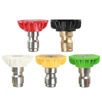 Automobilių plovimas Sniego putplasčio pistoleto reaktyvinis ploviklis aukšto slėgio plovimo pistoletas putplasčio muilo putos giluminis valymas vandens pistoleto valymas Only 5PCS Nozzles