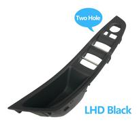 LHD RHD vidinių durų porankio plokštės patraukiamos rankenos dangtelio apdailos keitimas, skirtas BMW 5 serijos F10 F11 520 523 525 528 LHD Black
