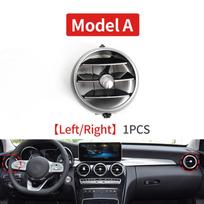 Naujas centrinės konsolės oro kondicionavimo vėdinimo grotelės oro išleidimo angos rėmas tinka Mercedes Benz W205 W253 GLC C klasė Model A Left Right
