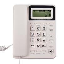 Stalinis laidinis fiksuotojo ryšio telefonas Fiksuotas telefonas su LCD ekranu Nutildyti pristabdyti Laikyti blykstės perrinkimą smėlis