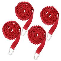4 Pack Kayak Paddle Leash Lightweight Stretchable Coiled Kayak Rod Leash Lanyard for SUP Boating