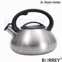 BORREY švilpukas virduliui nerūdijančio plieno švilpukas virdulys dujinė viryklė indukcinė metalinė arbatinukas stovyklavimui verdantis vanduo virtuvės reikmenys 3l 3L Water Kettle