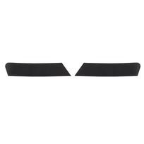 Automobilio priekinio posūkio signalo lempos apdailos dangtelio lipdukai, tinkantys Jeep Patriot 2011-2016 PVC išorės priedams juoda