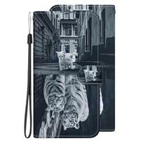 „Sony“ serijai.Xperia 1 V,Xperia 5,Xperia 1 IV,Xperia 1,Xperia 10 III,Xperia 10,Xperia 5 III...Madingi paveikslai, raštai Flip Wallet PU odinis dėklas Sony Xperia XZ3
