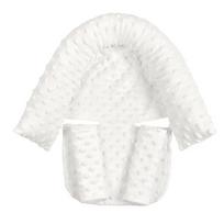 Baby Car Safety Soft Sleeping Head Support Pillow with Matching Seat Belt Strap Covers Baby Carseat Neck Protection rožinė