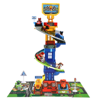 Įspūdinga Paw patrol automobilių trasa + 3 figūrėlės, 61 cm