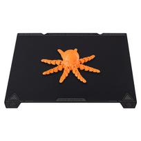 Creality K1 Smooth PEI konstravimo plokštė 235x235 mm - be minkšto magnetinio lengvo modelio pašalinimo, tinka juoda