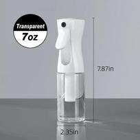 Plaukų purškimo buteliukas, ypač smulkus nuolatinis vandens šlifuoklis, skirtas šukuosenai formuoti, valyti, augalams, veido drėgmei 200ml Hair Spray Bottle balta