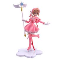 „Cardcaptor Sakura Anime“ figūrėlės Ryškios spalvos Anime aksesuaras Puikus meistriškumas