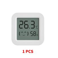 Temperatūros Drėgmės Jutiklis Mini LCD Skaitmeninis Ekranas Suderinamas su Bluetooth Programėle Nuotolinio Valdymo Termometras Higrometras