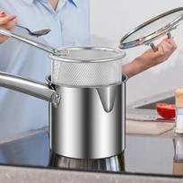 Deep Fryer Pan Pot Multipurpose Universal Cooking Utensils Kitchen Accessories Butter Style A