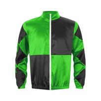 Vyriškos satino šachmatinės striukės žirgų kostiumai, raitelių lenktynių uniforma, sportinė apranga 3XL juoda/žalia