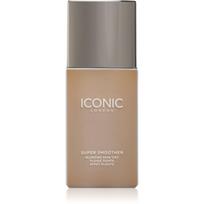 ICONIC London Super Smoother Blurring Skin Tint lengvos tekstūros drėkinamasis kremas su atspalviu atspalvis Neutral Tan 30 ml