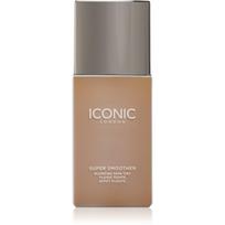 ICONIC London Super Smoother Blurring Skin Tint lengvos tekstūros drėkinamasis kremas su atspalviu atspalvis Warm Tan 30 ml