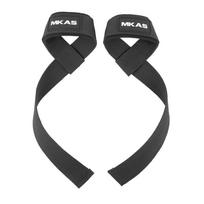 Fitness Lifting Riešo dirželis, skirtas svorio kilnojimui Crossfit kultūrizmo palaikymui Kettlebell Hantelių svarmenys Jėgos treniruotės black