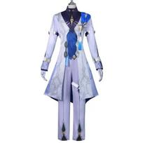 Žaidimas Honkai Star Rail Sekmadienio Cosplay Anime Kostiumas Perukas Batai Ponas Sekmadienis Uniforma Helovino Vakarėlis Karnavalas Vaidmenų Žaidimų Apranga XS smėlis