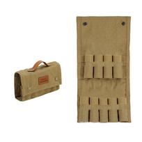 Lauko prieskonių buteliukų laikymo krepšys, kelioninis prieskonių laikiklis su prieskonių buteliukais kempingui, žygiams Storage Bag Only