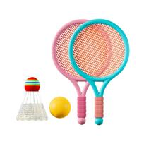Vaikų Badmintonas Tenisas Rinkinys Sportas Patvari Teniso Raketė Vaikams Žaidimui Pradedantiesiems Žaidėjams Paplūdimio Žaislai Viduje Lauke Berniukai