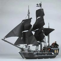 Keršto Laivo Statybinių Blokų Modelis Surinkimo Plytelės Žaislai Vaikams Dovanos Tinka MOC Rinkinys