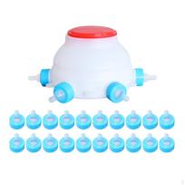Ėriukų ir paršelių maitinimo buteliukas su papildomais čiulptukais Gyvulininkystė with 20 Spare Nipple