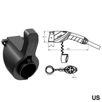 Automobilio elektromobilio įkroviklio laikiklis Sieninis elektrinio įkrovimo laido organizatorius Elektrinio automobilio įkroviklio laikiklis Tipo 1/Tipo 2 laido lizdas