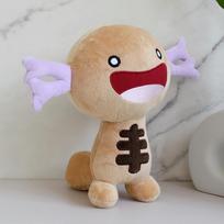 Wooper Paldea pliušinis yra pliušinis žaislas žaidime „Pokemon“ ruda