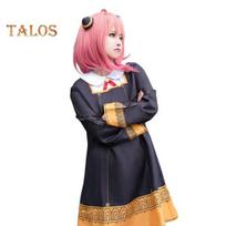1 komplektas Anime moteriškų kostiumų rinkinį sudaro perukų kojinės peruko tinklelis ir galvos apdangalas Cosplay kostiumo suknelė lėlė perukas mergaičių moterų vienodi Helovino kostiumai M Sets
