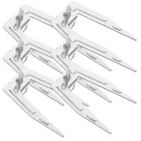 6 Sets of Kitchen Rotating Chicken Forks Oven Roast Chicken Fork Oven Grilling Supply rotating turkey forks sidabras