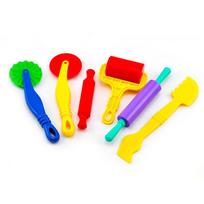 6 vnt./Rinkinys Tešlos įrankių rinkinys Asorti Formelė Molis Play Doh Pjaustymo Amatai Vaikų Dovana random