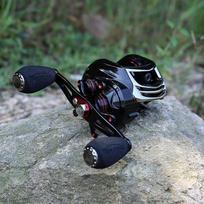 Baitcasting žvejybos ritė 12BB dvigubos stabdžių sistemos žemo profilio žvejybos ritė karpių žvejybos ritė Left handle