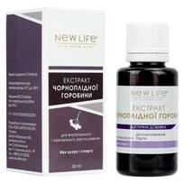 Aronijos aronijų ekstrakto tinktūros skystas žolelių maisto papildas „New Life“. 30 ml (course 2 weeks)