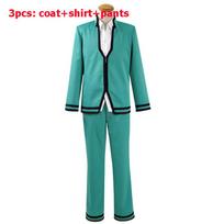 Anime kostiumas Saiki Kusuo no Psi Nelaimingas gyvenimas K.-Nan uniforma Helovino Cosplay kostiumas Graži suknelė mieloms mergaitėms Rinkiniai M