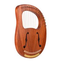 WH-16 16 stygų medinės lyros arfos metalinės stygos medžio masyvo styginis instrumentas su krepšiu