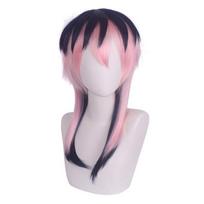 2 spalvų Anime Tokyo Revengers Rindo Haitani Cosplay perukas Tenjiku rožinis plaukų karščiui atsparus sintetinis plaukų perukas Helovino priedai pink
