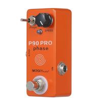 MOSKYaudio P90 PRO PHASE Phaser Pedalinis pedalas Gitaros efektai Vienas mini vintage phaser pedalas Efektų pedalas oranžinė