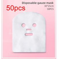 Aukšto dažnio veido šydas grynos medvilnės minkštos marlės, didelio sugeriamumo nedirginantis grožio šydas 100pcs white white