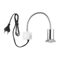 Decdeal 25 W halogeninė šiluminė lempa UVA UVB kaitinimo lempos šildytuvo lemputė ropliams driežas vėžlys EU Plug sidabras