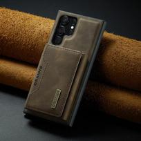 Verslo odinės kortelės lizdo telefono dėklas, skirtas Samsung Galaxy S23 Ultra S22 Plus S21 Fe S20 5g S 23, apsaugantis nuo kritimo piniginės for Galaxy S20 FE kava