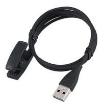 Pakaitinis USB greito įkrovimo laidas, skirtas Garmin Forerunner 735XT 235 230 630 Approach S20 Clip duomenų sinchronizavimo įkroviklio dėklas juoda
