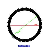 66M-85550 smagračio karūnėlės krumpliaračio žiedas YAMAHA valties varikliui 4 taktų F15 ​​F20; 66M-85550-10; Žiedas Parsun PAF15-07070100W 172-20 China juoda