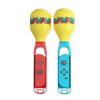 „Nintendo Switch“ rankenai, tinka „Samba de Amigo Party Central Professional Handle Body Sense Gaming“ rankenai yellow