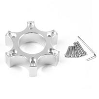 70 mm vairo adapterio plokštė, skirta Thrustmaster T300RS Ferrari 599 P310/R383 14 colių vairo priedams sidabras