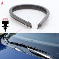 Visų tipų automobilių valytuvo gumos papildymo peiliukas minkštas įdėklo juostelė nuo 35 iki 80 CM, skirtas BMW Mercedes Benz priekinio stiklo valytuvo keitimui 14"