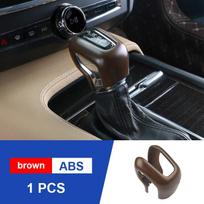 18-21 volvo xc60 xc90 s90 v90 s60 v60 centrinės valdymo pavaros galvutės dekoratyvinis dangtelis anglies pluošto rašto pavaros rankena ruda