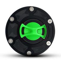 Motociklo CNC kuro bako dangtelis Dujų alyvos bako dangtelis Benzino dangtelis Aprilia RS125/RS250 RSV1000 Mille Shiver 750 Tuono juoda
