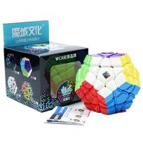 Moyu Meilong išgaubtas Megaminx Kibiminx Rediminx 3x3 be lipdukų Megaminxeds Magic Cube Mokomoji dėlionė Magic Cube žaislas